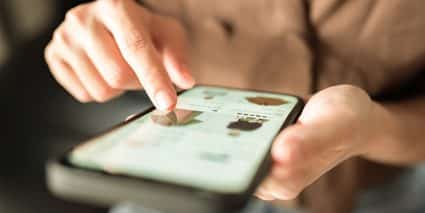 Consumer Shopping On Mobile Device